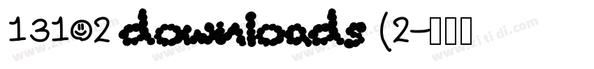 13102 downloads (2字体转换
